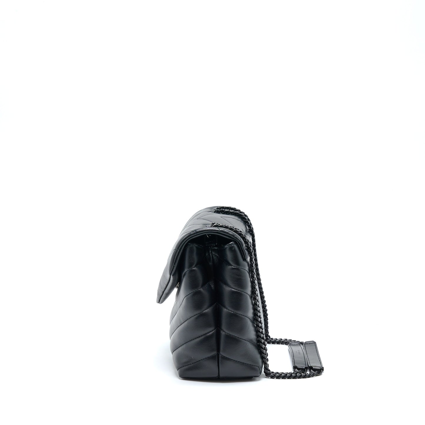 Saint Laurent/ Loulou Purse Black With Black Hardware