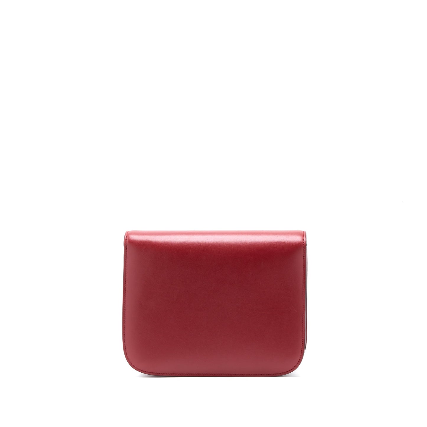 Celine Medium Classic Box Calfskin Red