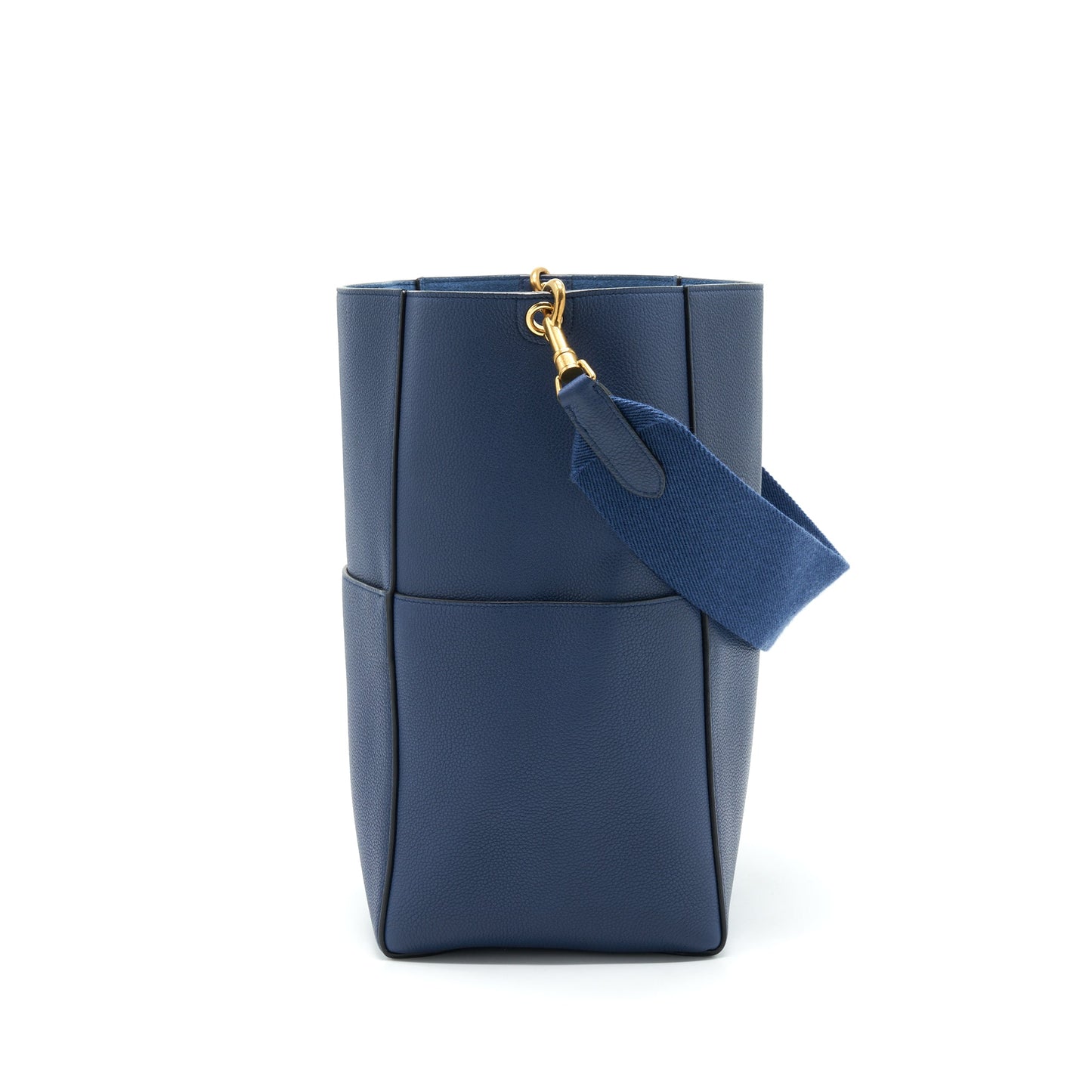 Celine Sangle Bucket Purse Navy new logo