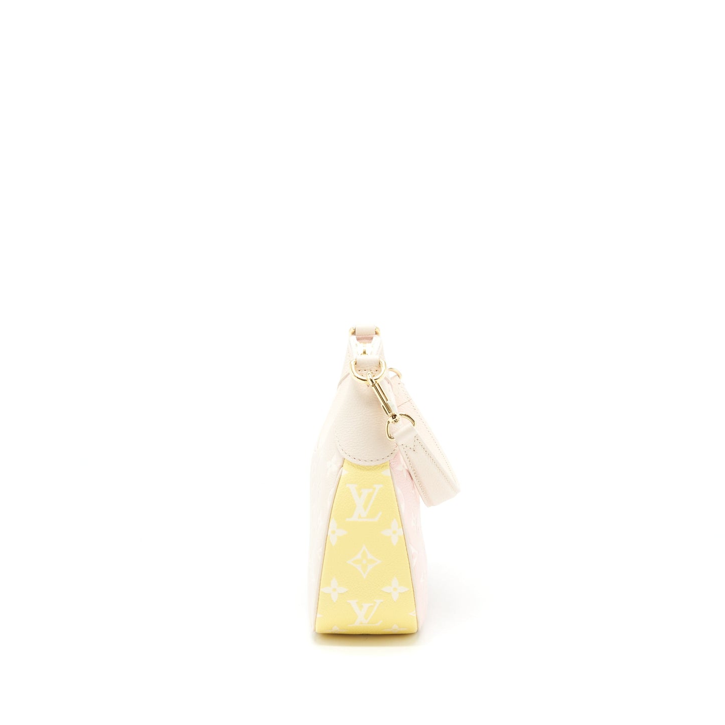 Louis Vuitton Bagatelle Purse Rose Beige
