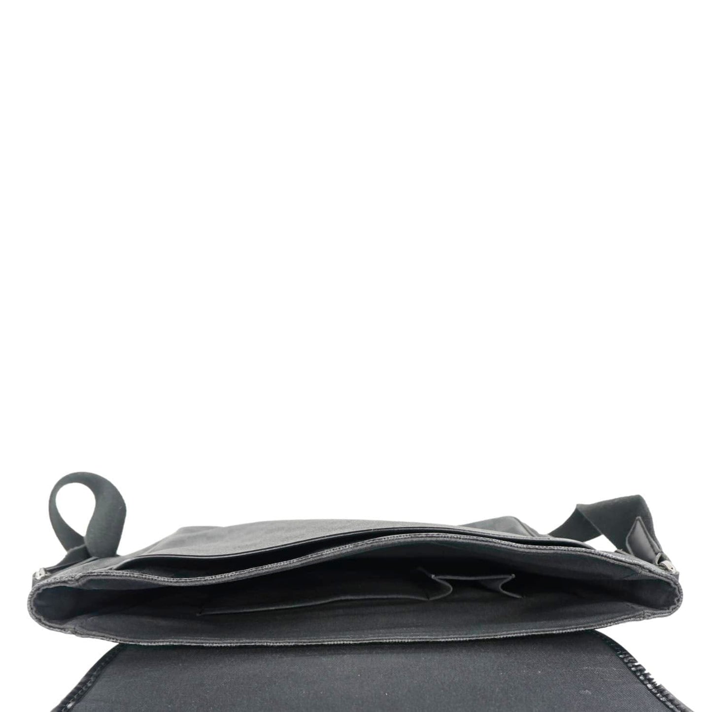 LOUIS VUITTON Daniel MM Damier Graphite Messenger Bag Black