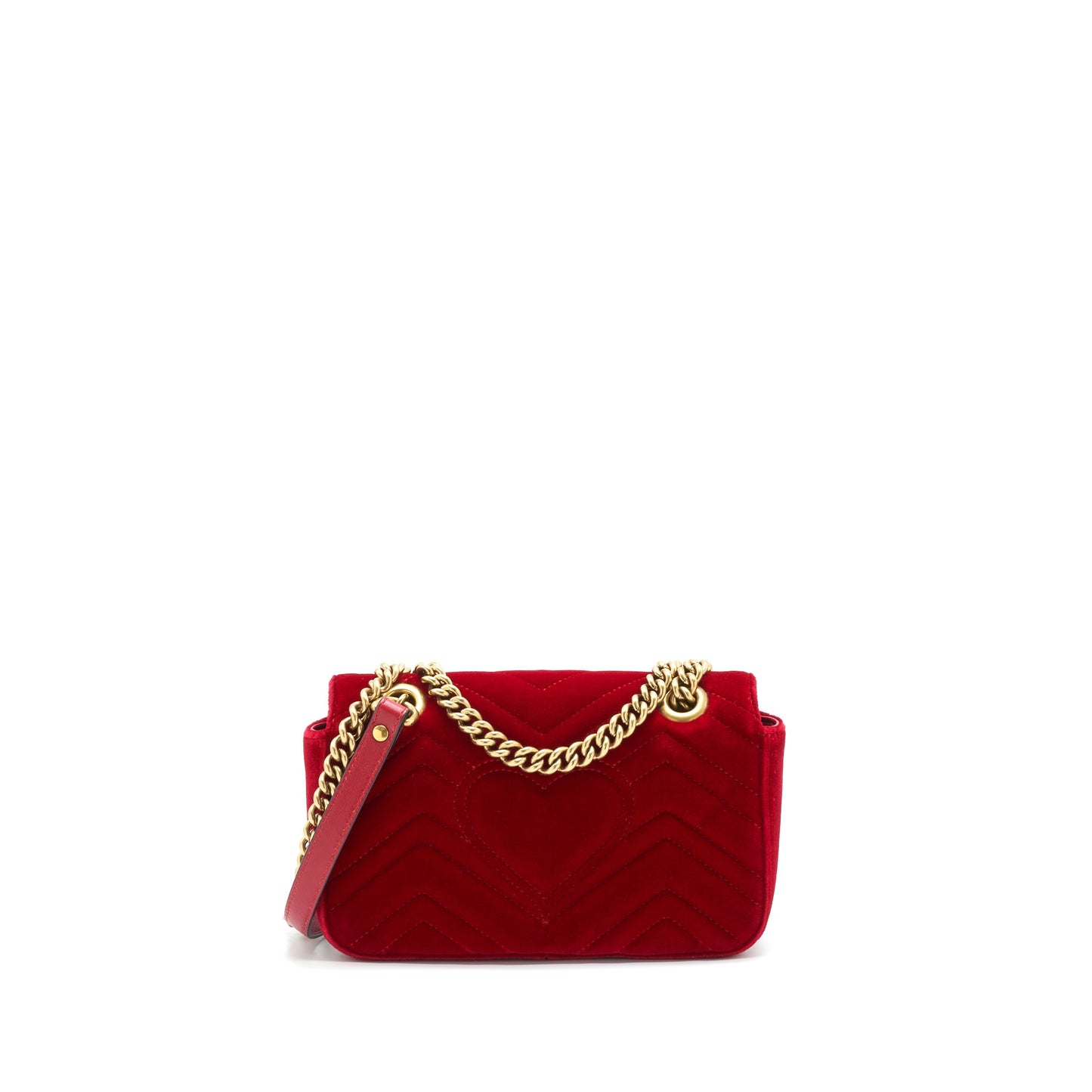 Gucci Velvet marmont Matelasse mini Purse
