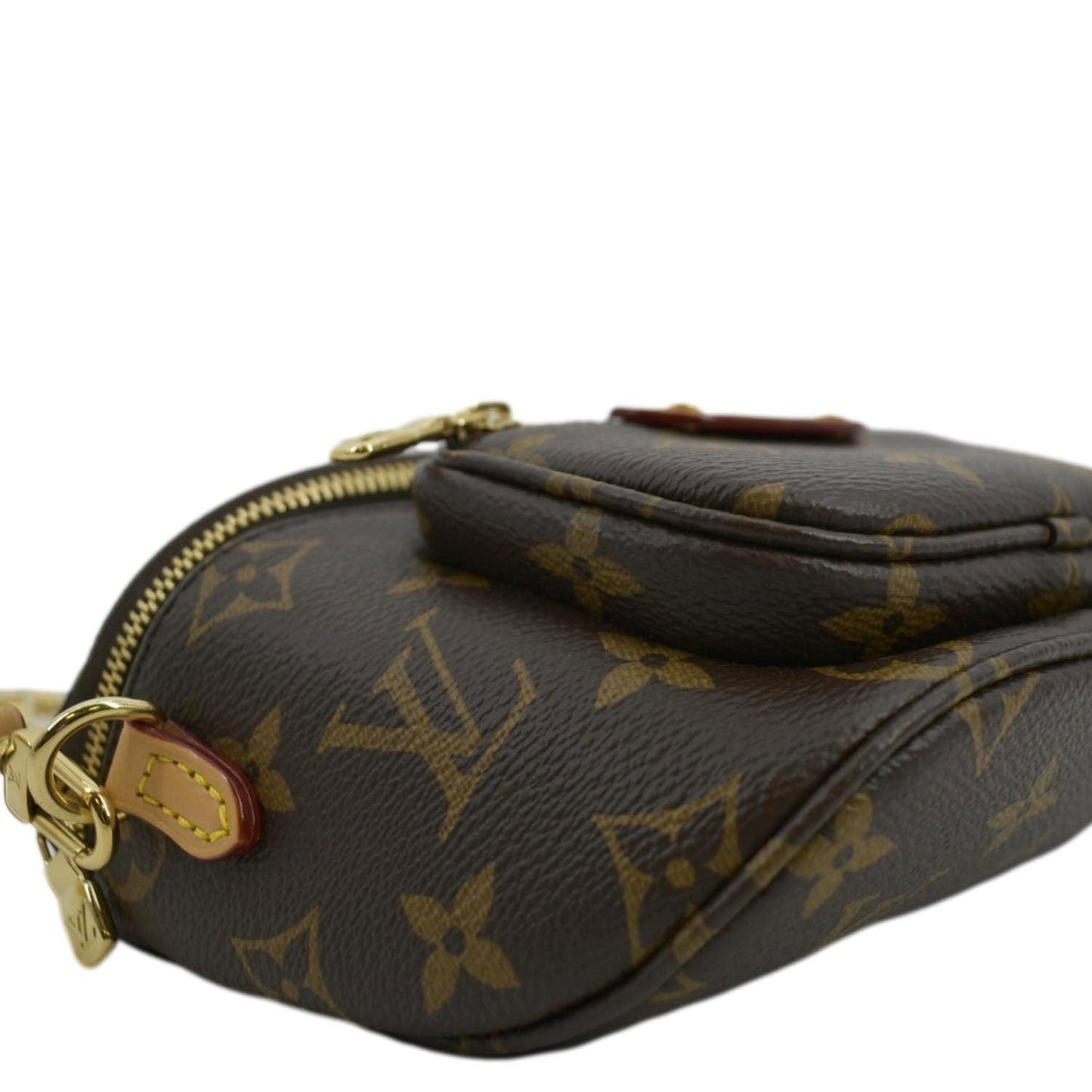 LOUIS VUITTON Mini Monogram Canvas Bumbag Brown