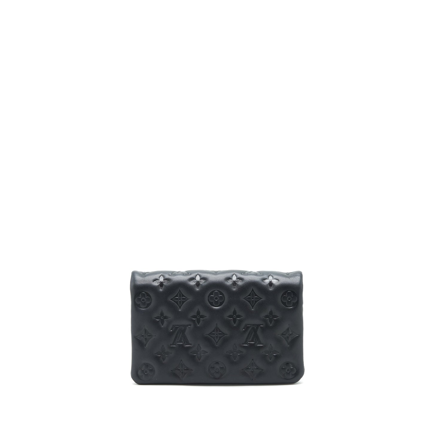 Louis Vuitton Pochette Coussin Lambskin Black