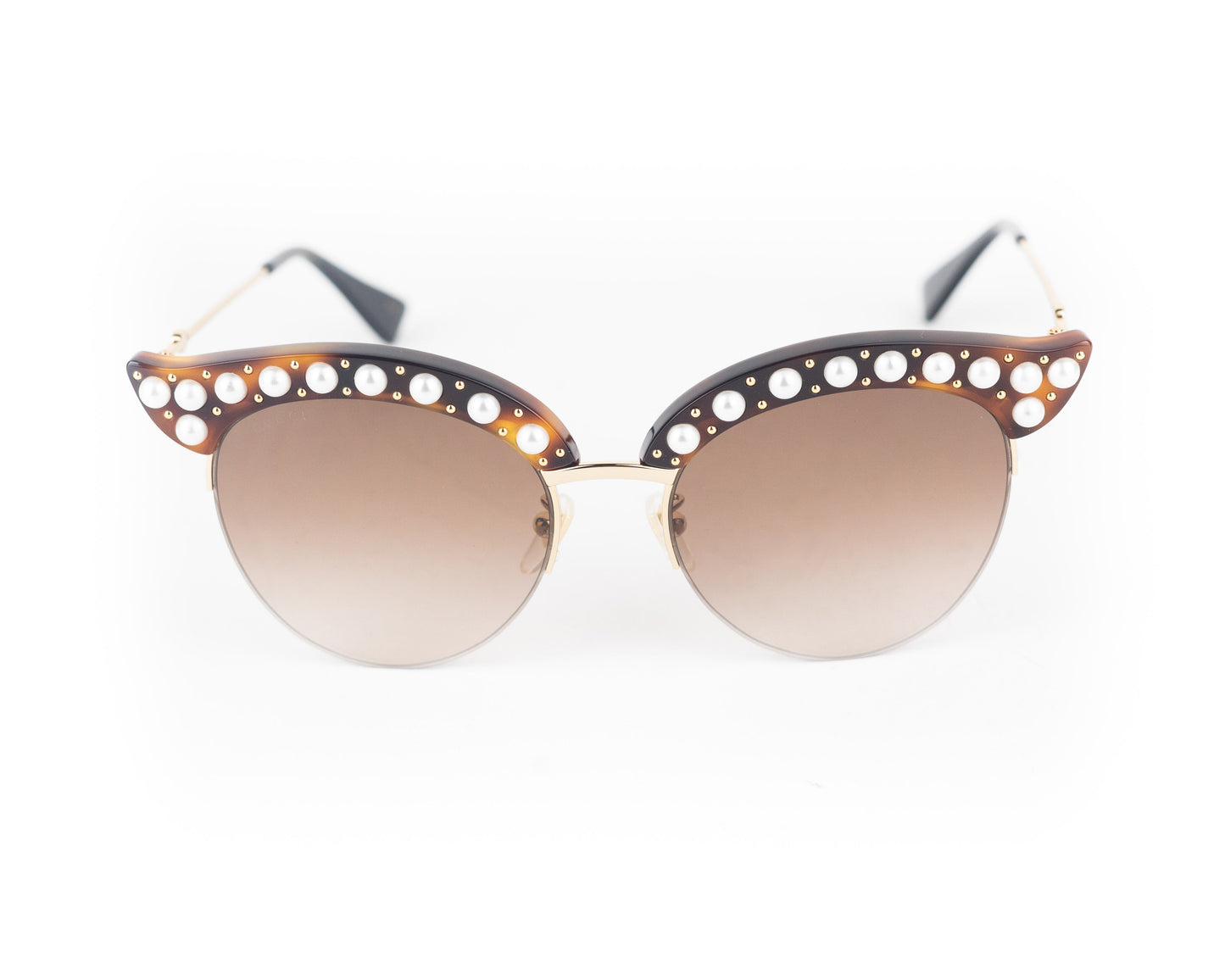 Gucci Embellished Cat Eye Sunglasses