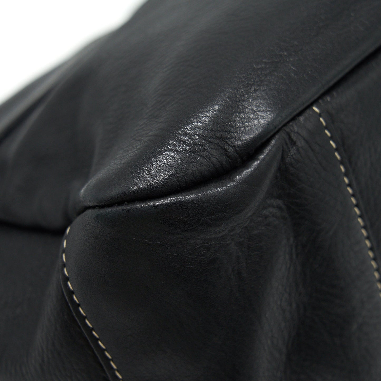 PRADA Long Shoulder Bag in Black SHW