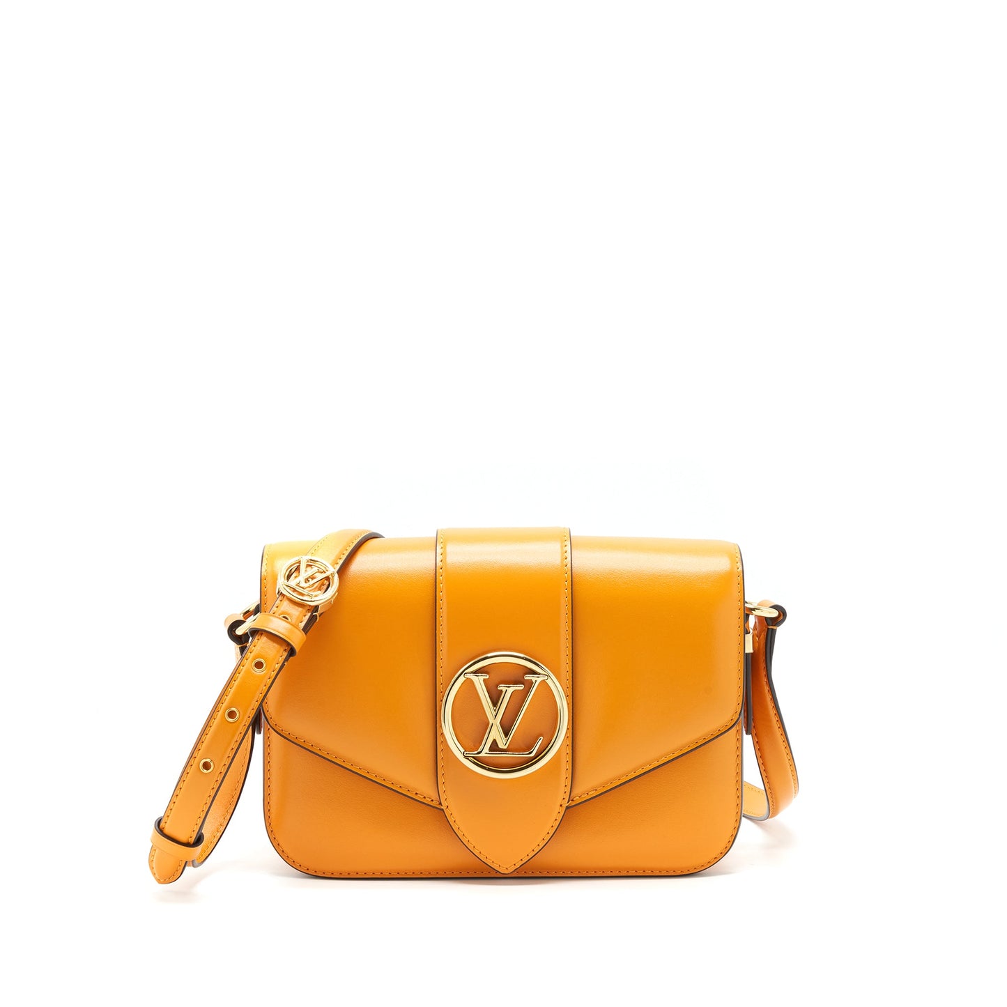 Louis Vuitton Pont 9 Summer Gold Flap Purse