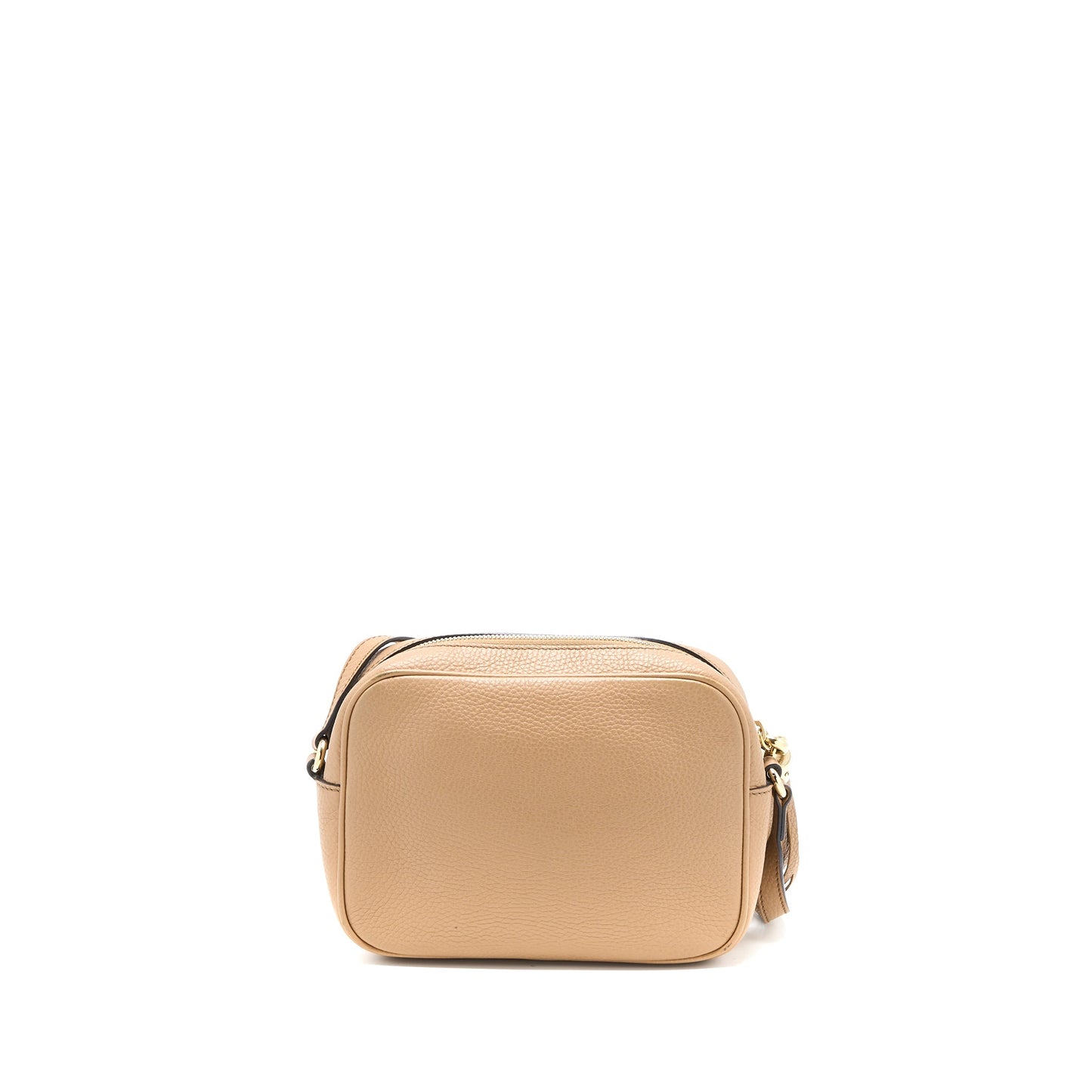 Gucci Soho Disco Purse Calfksin Dark Beige