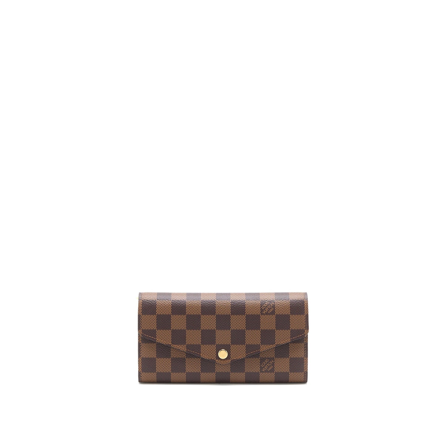 Louis Vuitton Sarah Wallet Damier Ebene Canvas