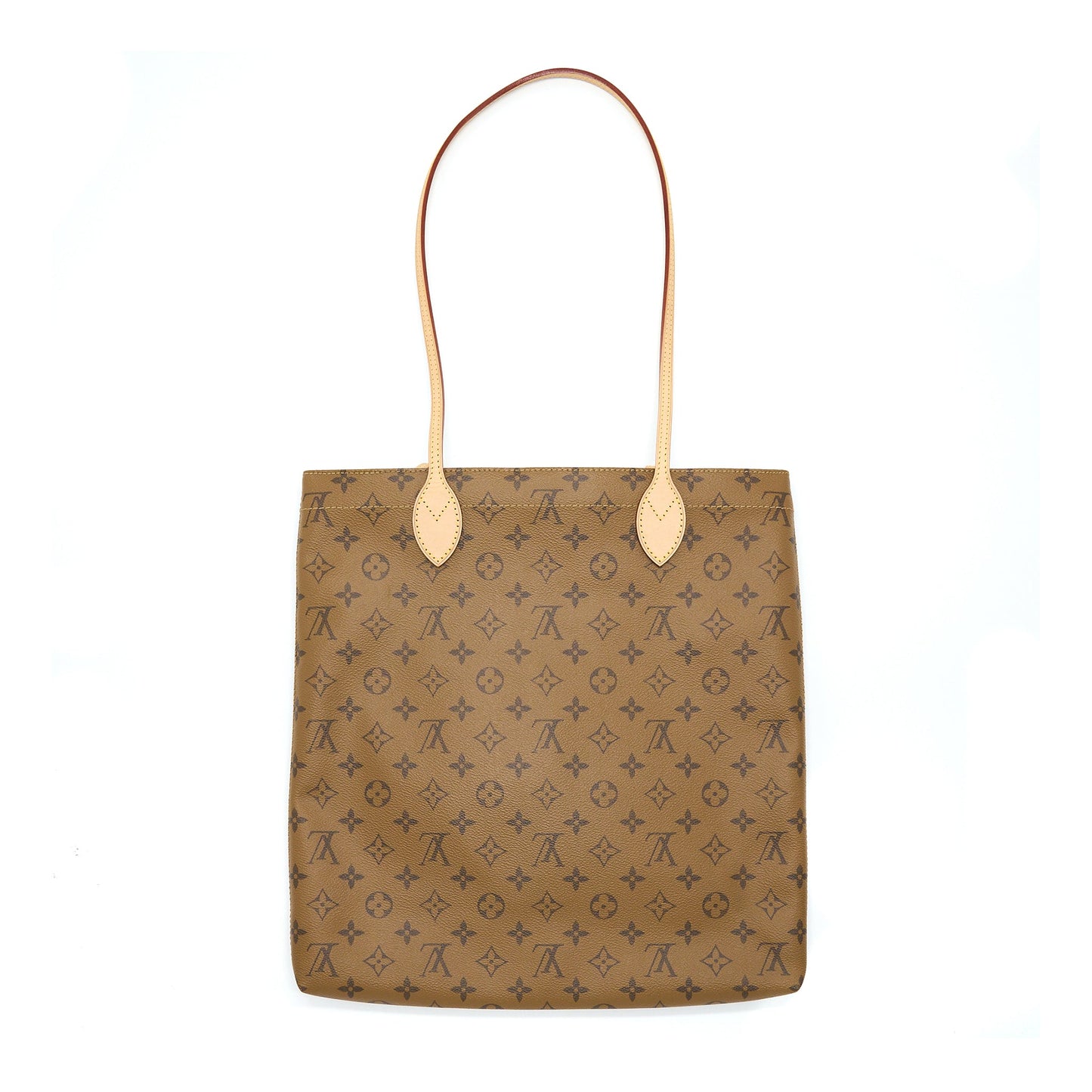 Louis Vuitton Carry It Tote Monogram Reverse Canvas With Print