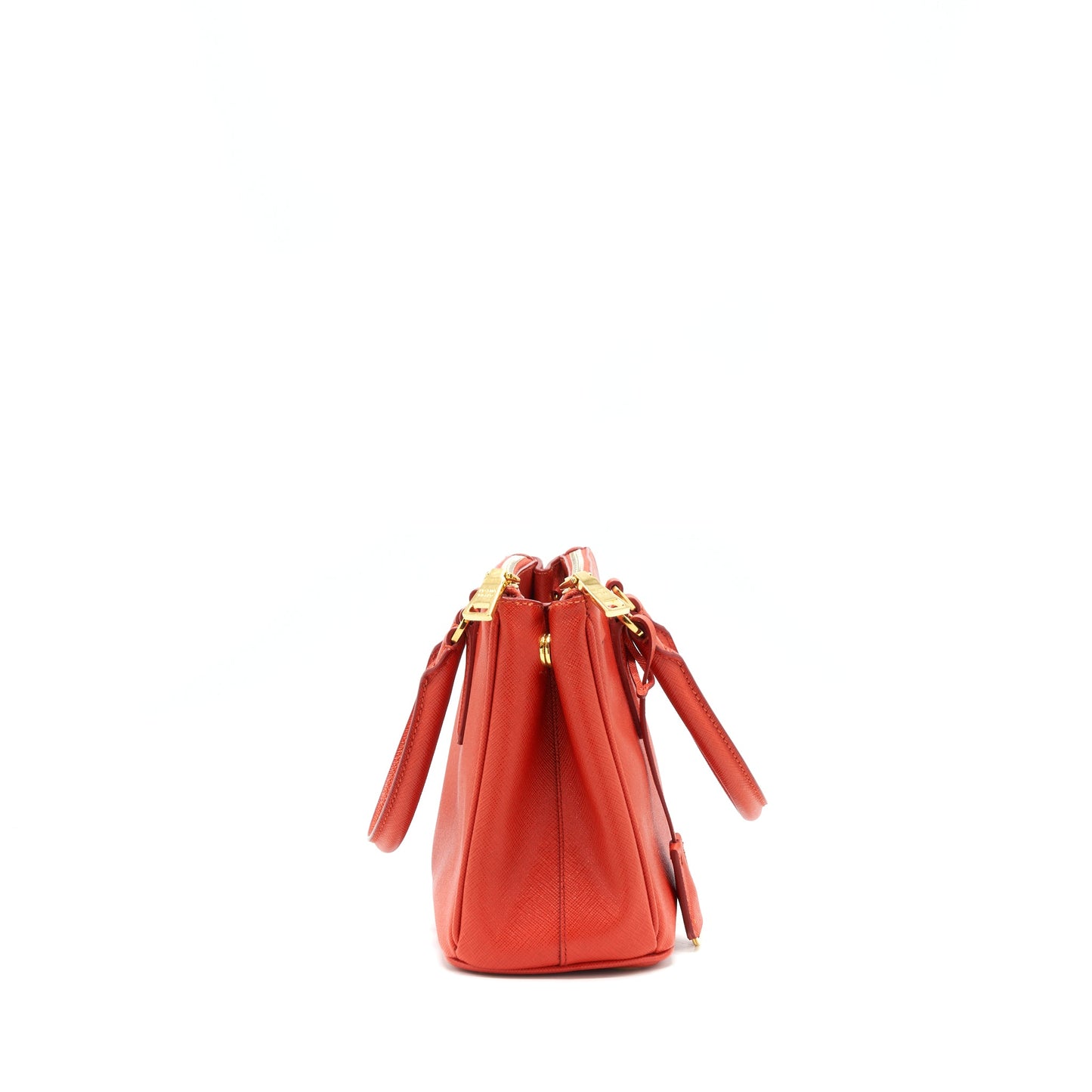 Prada top Handle /Crossbody Tote Purse Saffiano Red