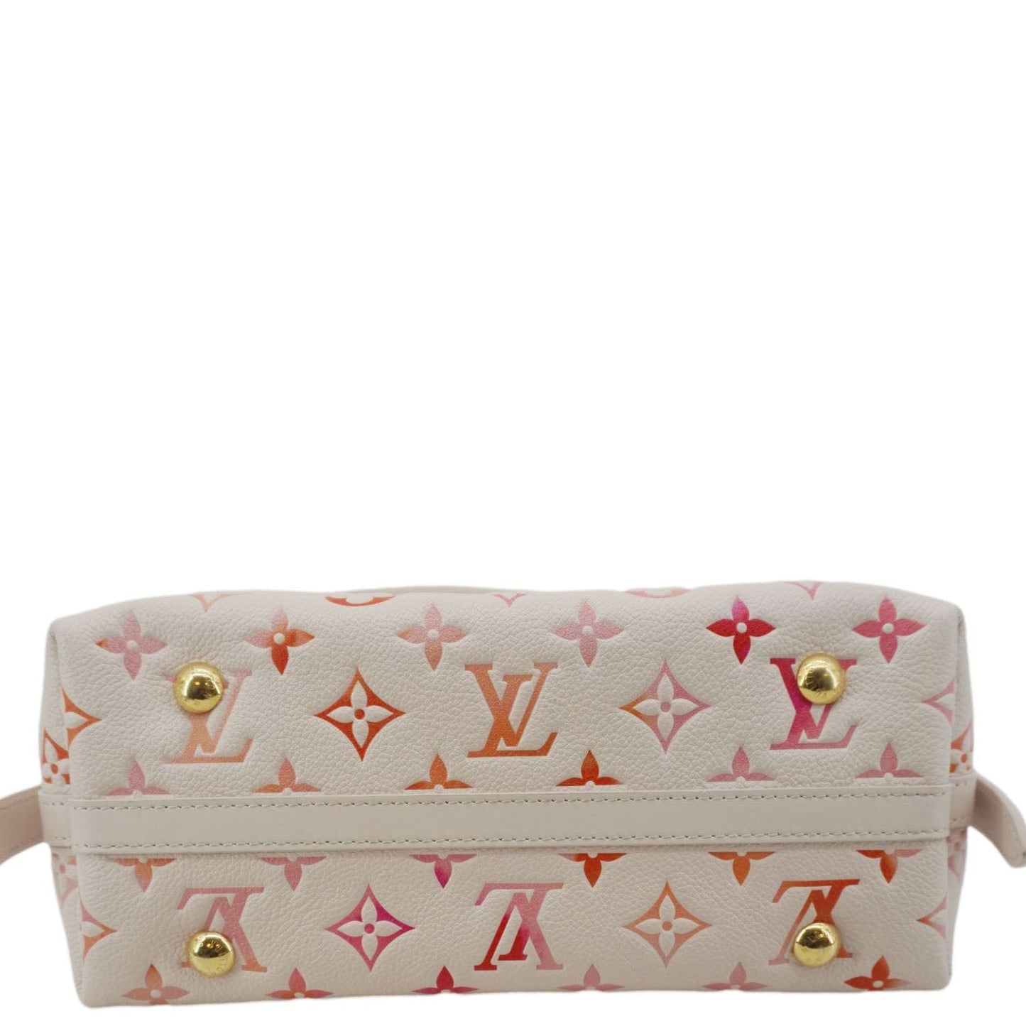 LOUIS VUITTON Carryall PM Monogram Empreinte Leather Shoulder Bag Sunrise Aquarelle