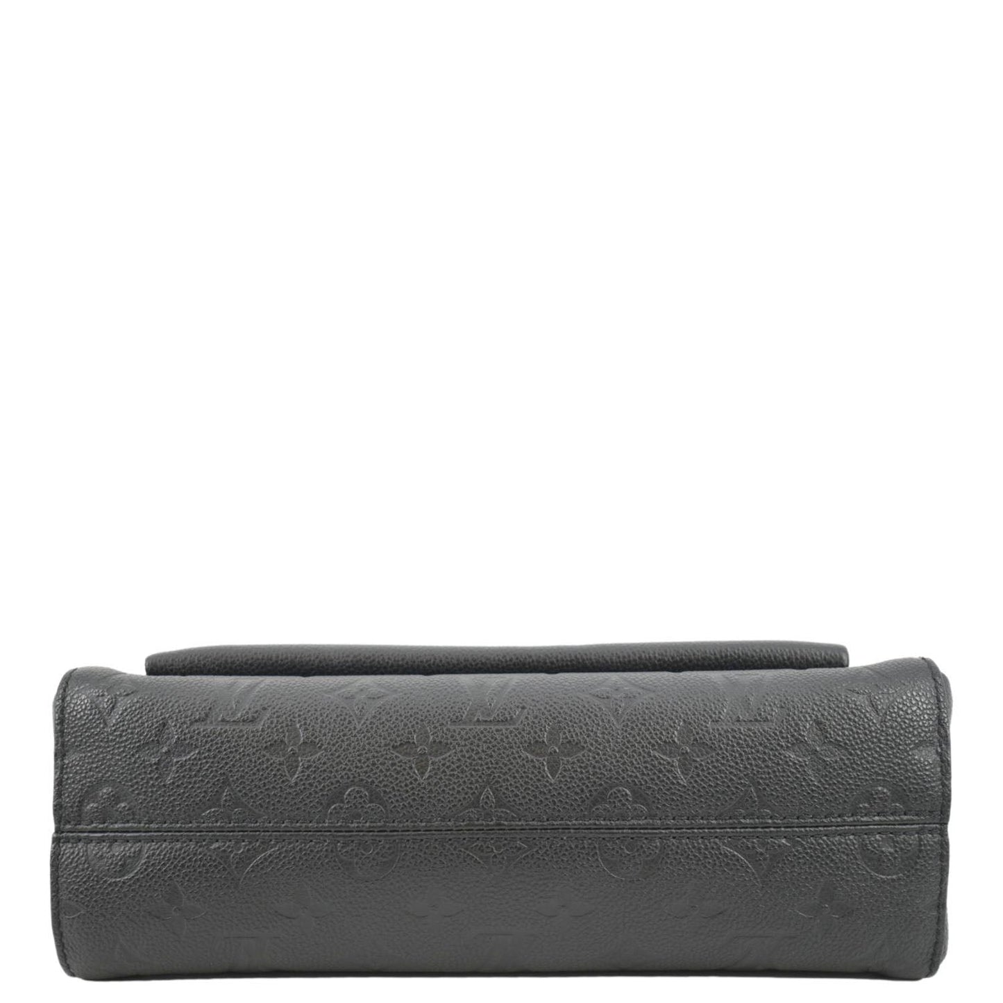 LOUIS VUITTON Vavin MM Monogram Empreinte Leather Shoulder Bag Black