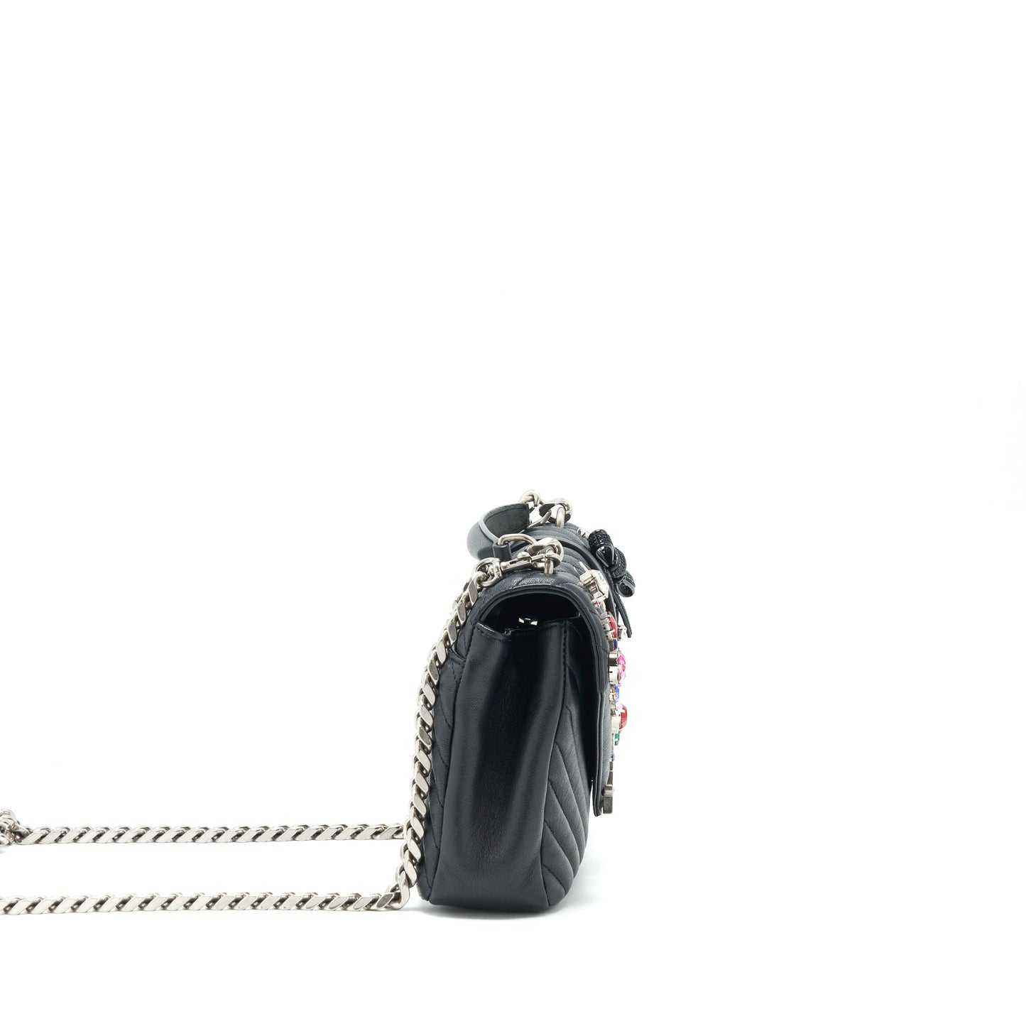 Saint Laurent College Purse Limited edition black ruthenium hardware