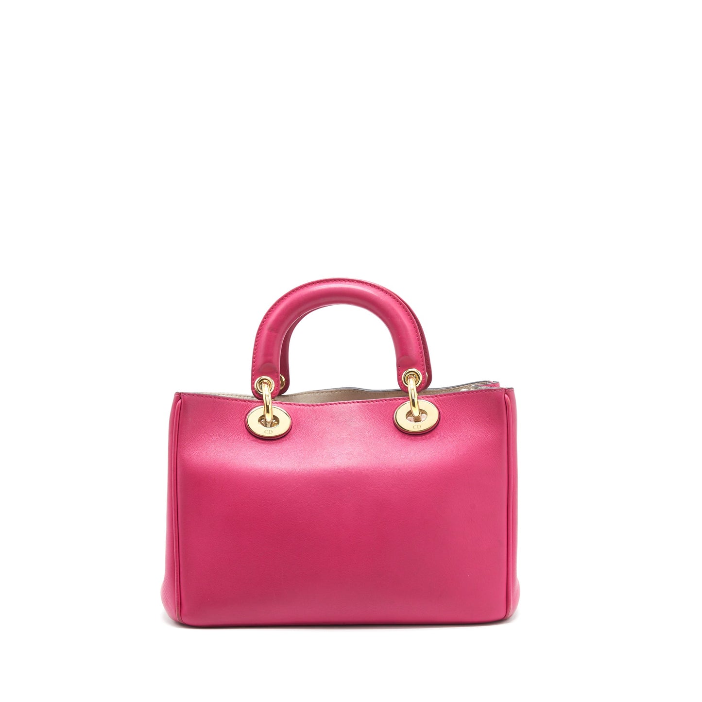 Dior Diorissimo Mini Tote Purse Pink