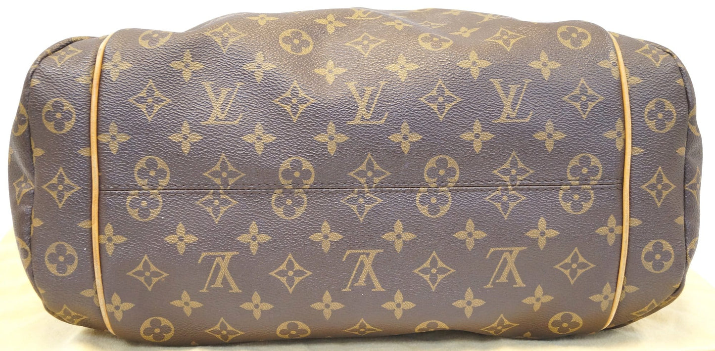 LOUIS VUITTON Monogram Canvas Totally GM Tote Shoulder Bag