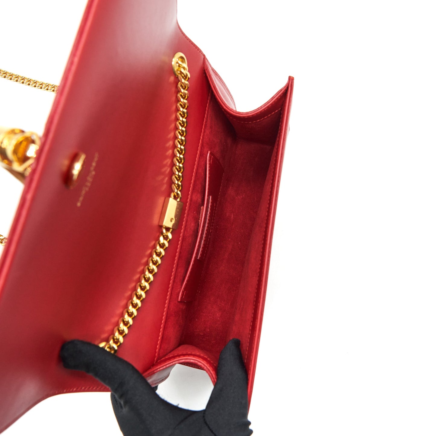 Saint Laurent () Medium Kate Purse Tassel Red