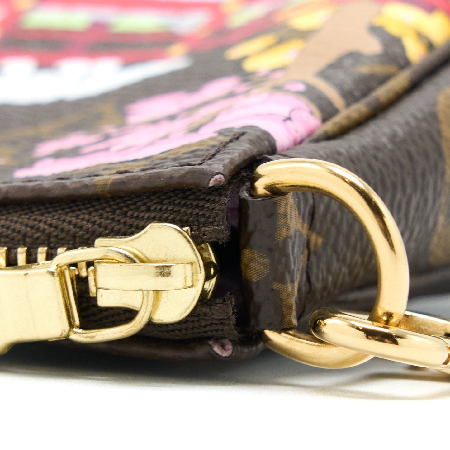 Louis Vuitton Mini Pochette Accessories Limited Vivienne Holidays Japan Monogram Canvas