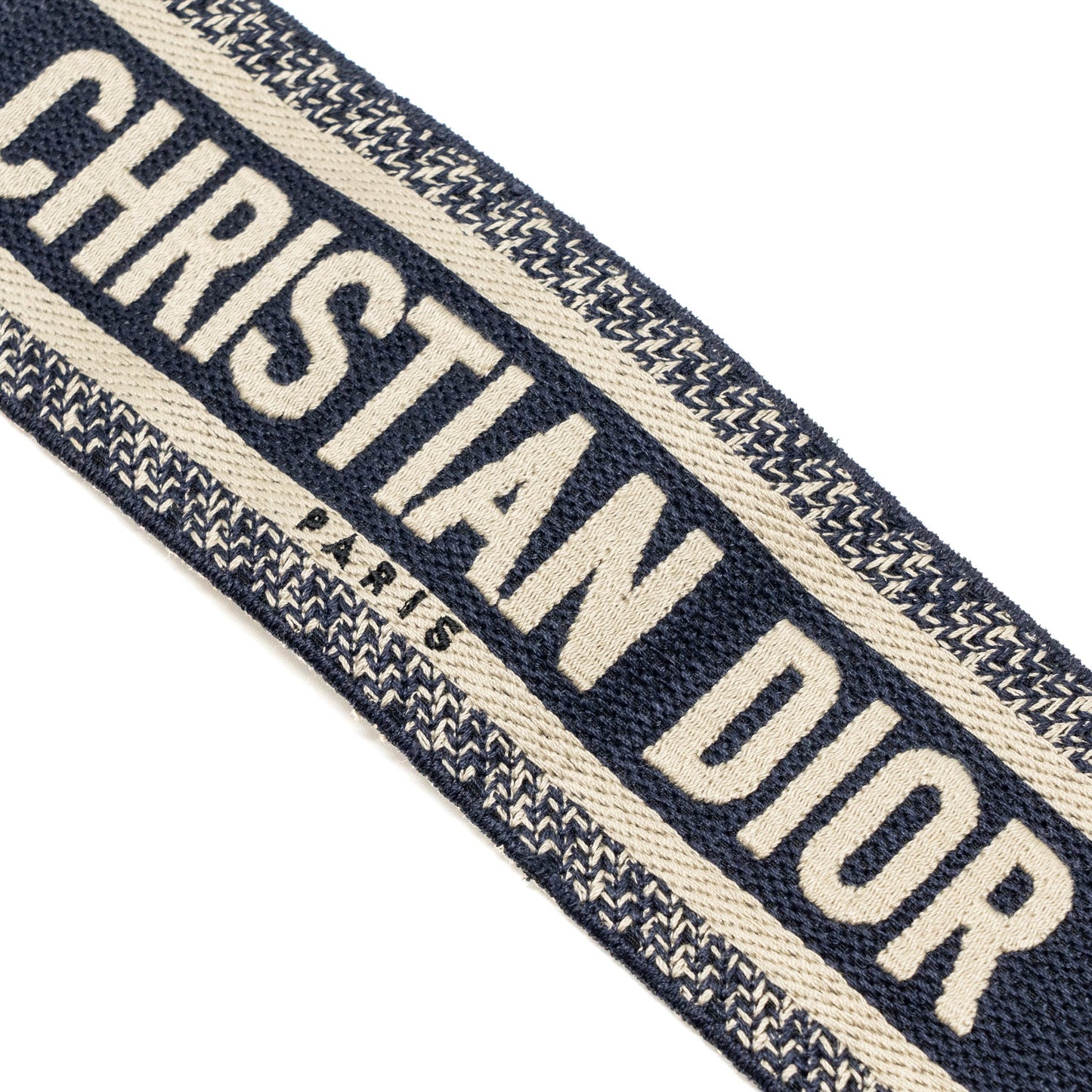 Shoulder Strap Oblique Canvas Black/Navy