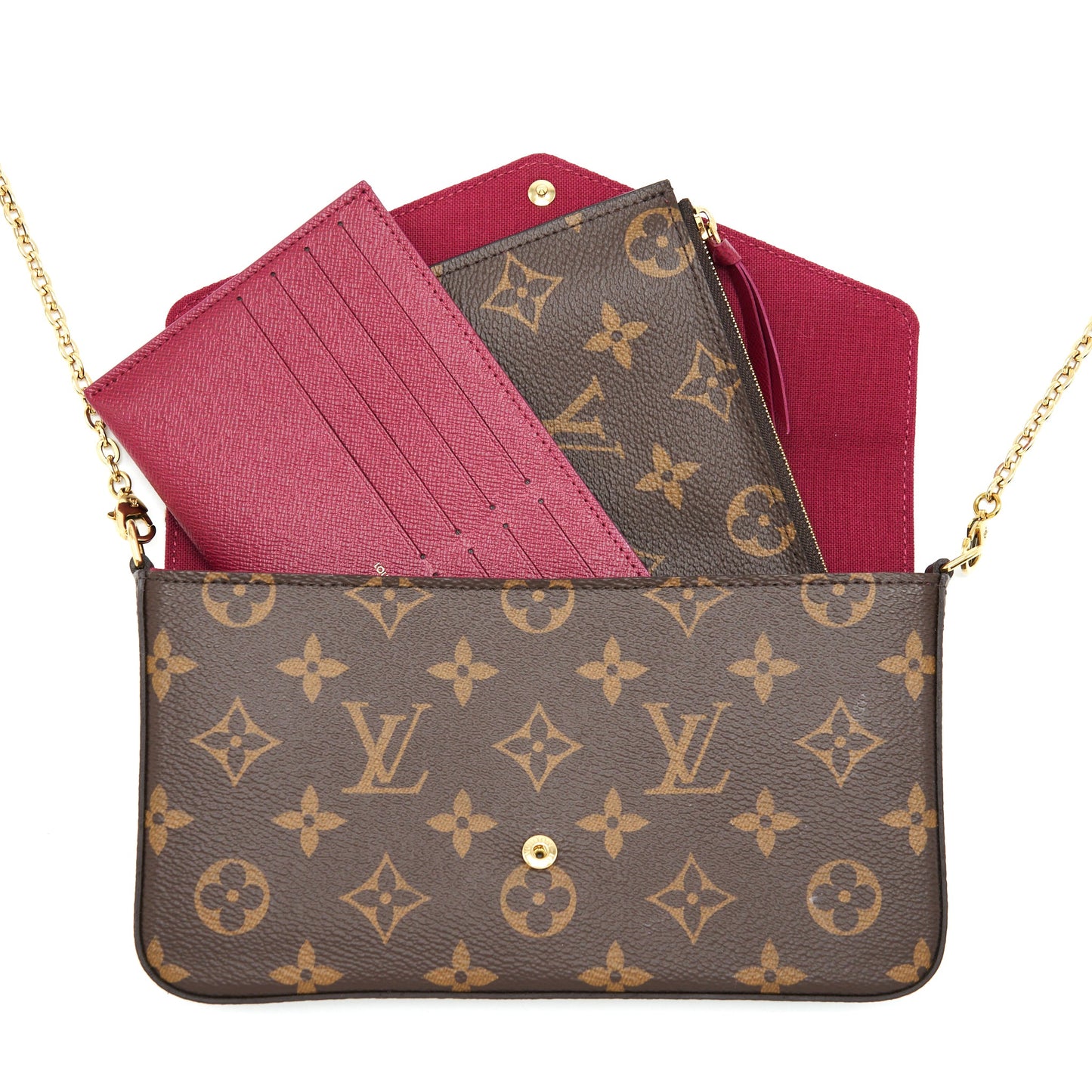 Louis Vuitton Felicie Pochette Monogram Canvas