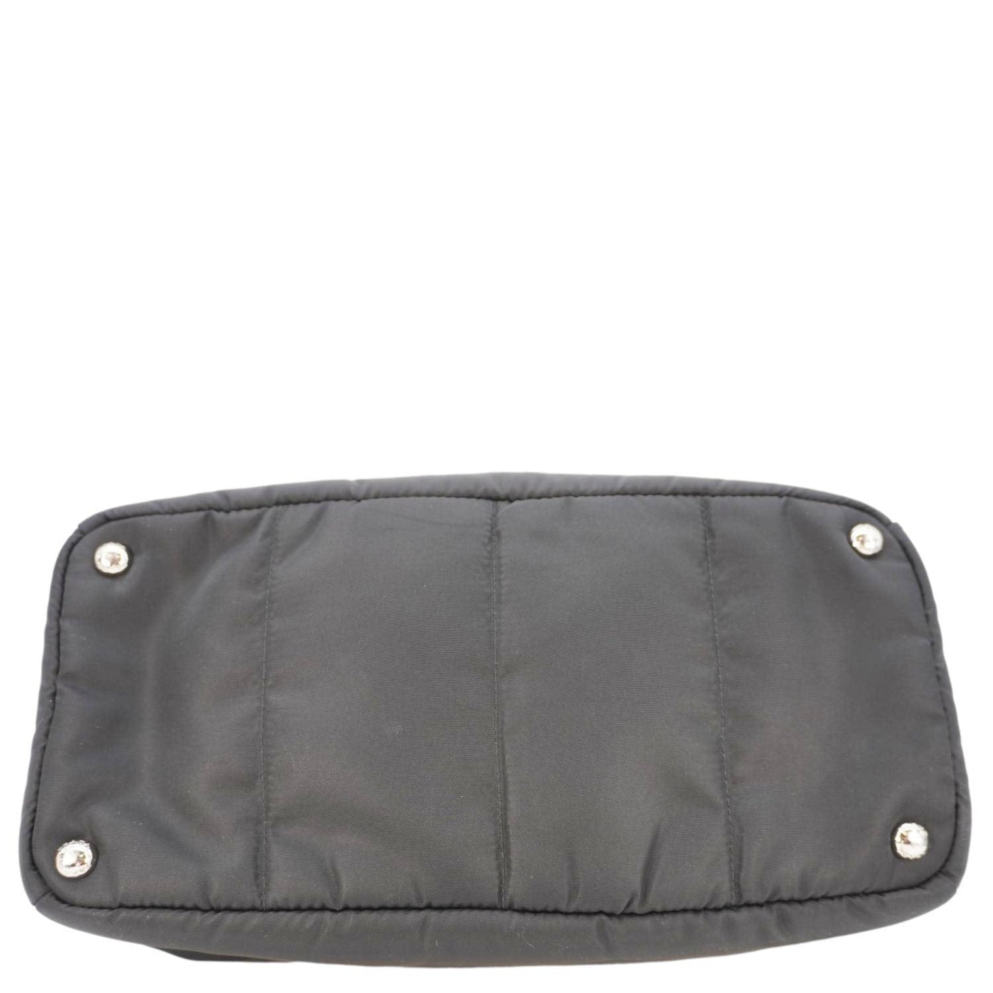 PRADA Tessuto Bomber Nylon Shopping Tote Bag Black