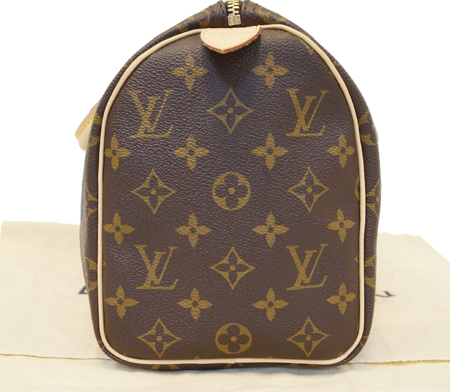 LOUIS VUITTON Speedy 25 Monogram Canvas  Satchel Bag