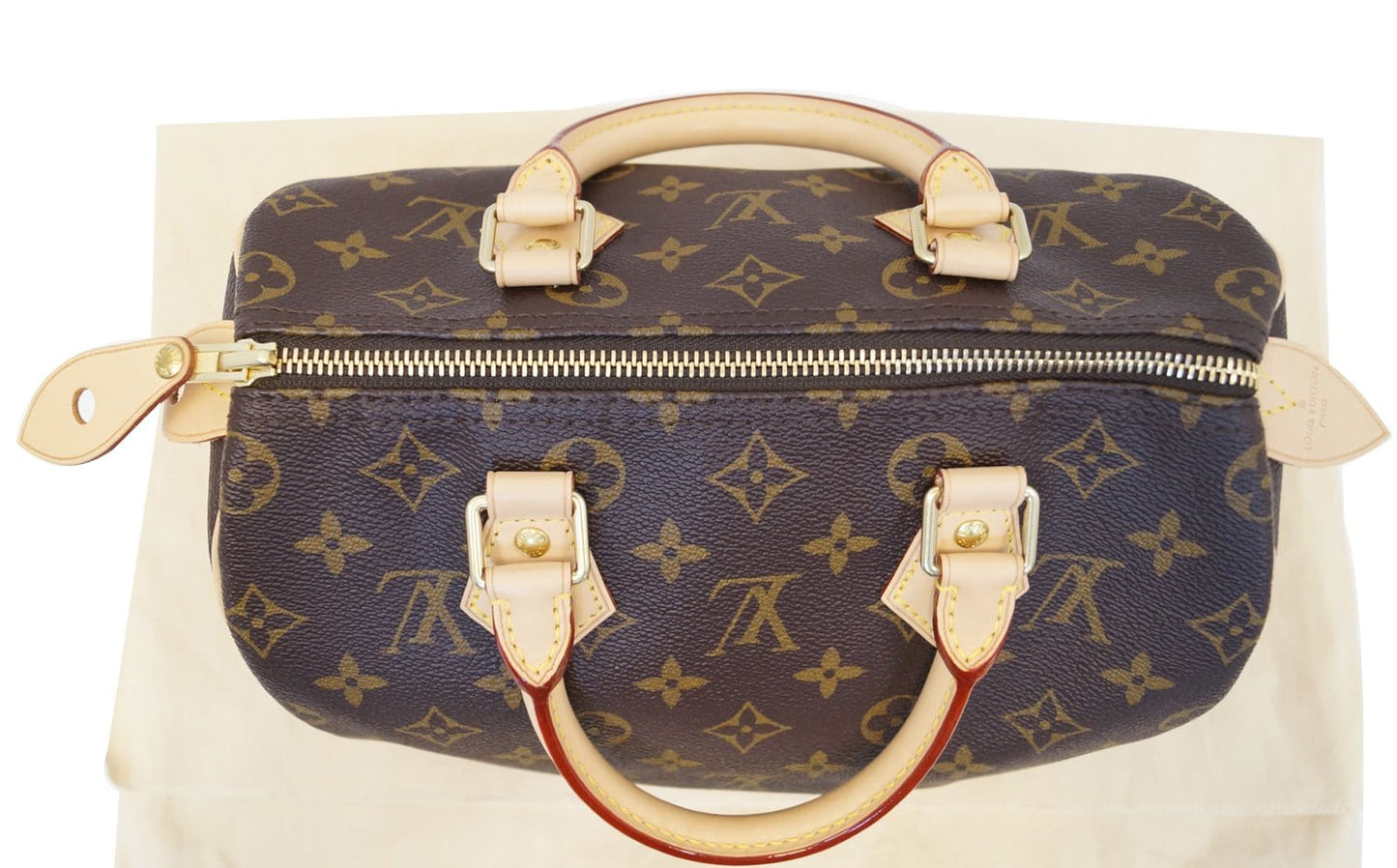 LOUIS VUITTON Speedy 25 Monogram Canvas  Satchel Bag