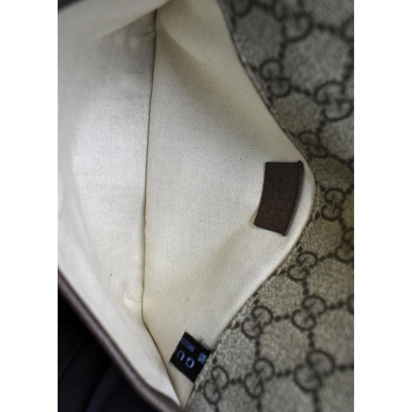 GUCCI Neo Vintage GG Monogram Canvas Belt Bag Beige 493930