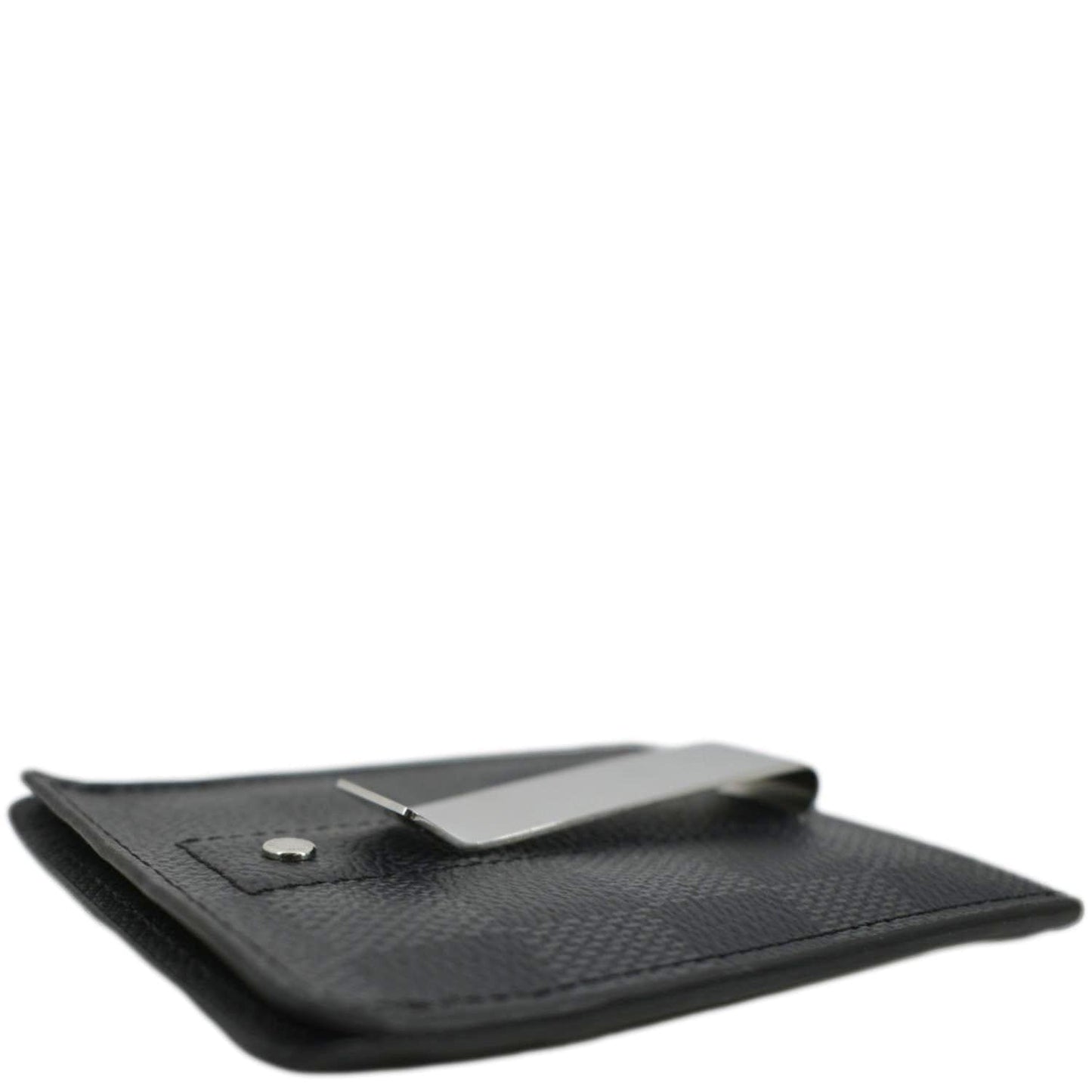LOUIS VUITTON Prince Damier Graphite Card Holder Grey
