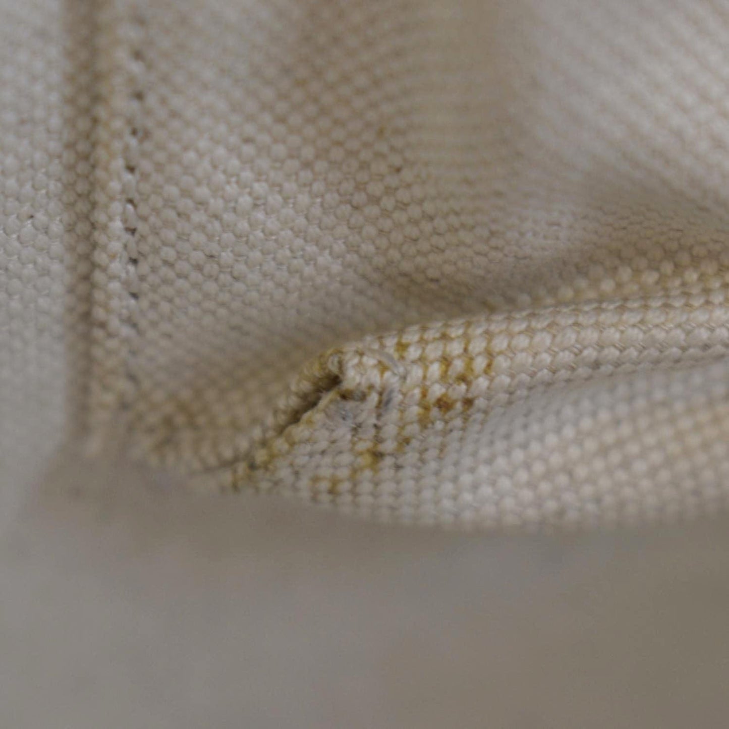 GUCCI Half Moon Vintage Web GG Canvas Shoulder Bag Beige 257082