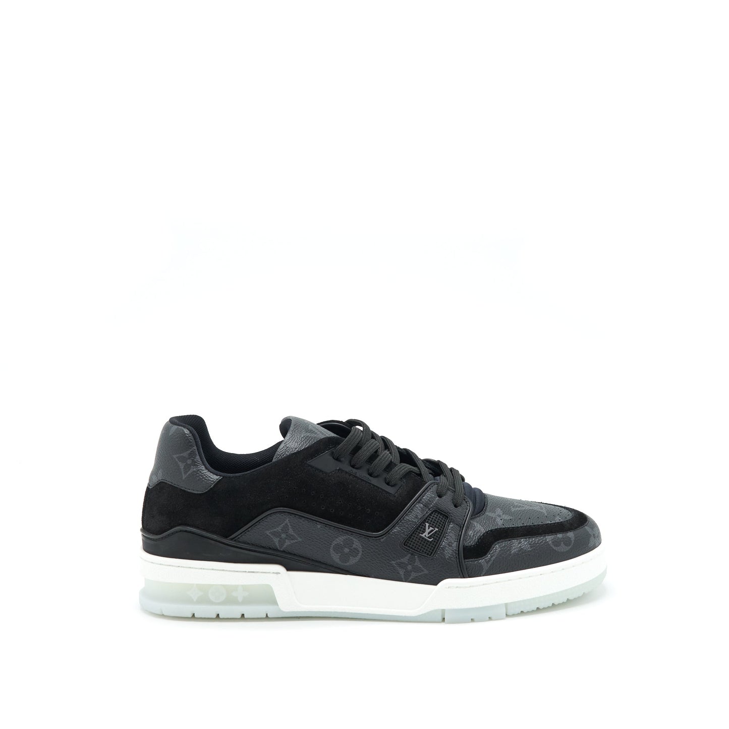 Louis Vuitton Size 9 Menâs Trainer Sneaker Monogram Black