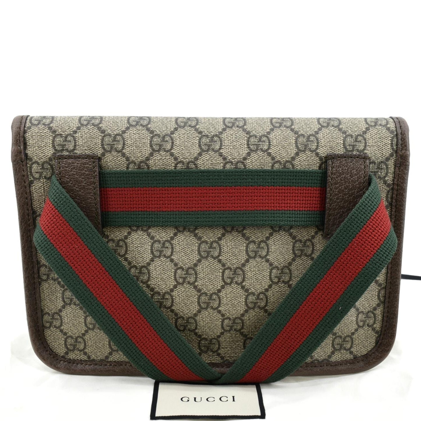 GUCCI Neo Vintage GG Monogram Canvas Belt Bag Beige 493930