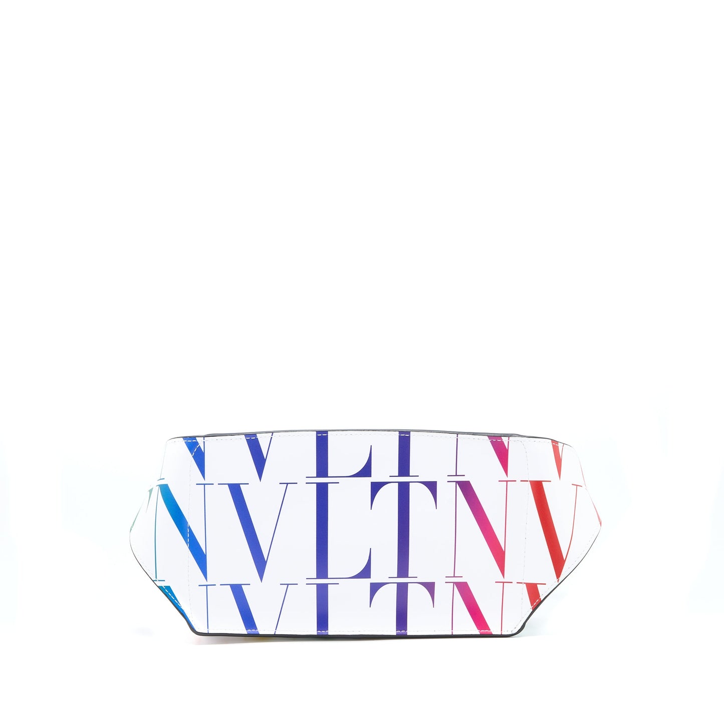 Valentino Print Belt Purse Calfskin White/ Multicoloured