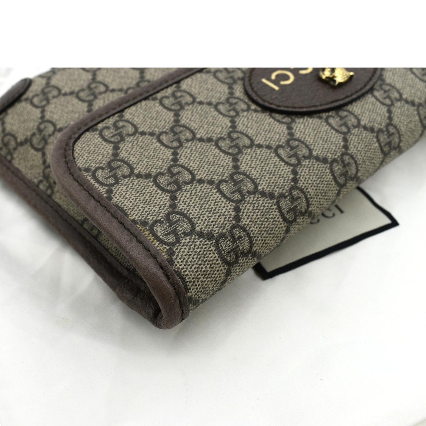 GUCCI Neo Vintage GG Monogram Canvas Belt Bag Beige 493930