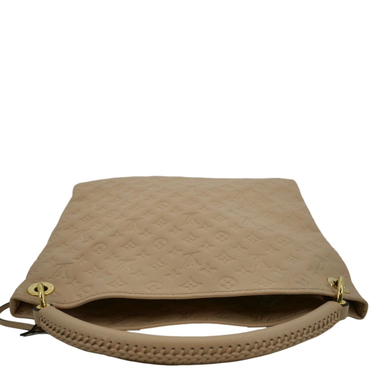 LOUIS VUITTON Artsy MM Empreinte Leather Hobo Bag Dune