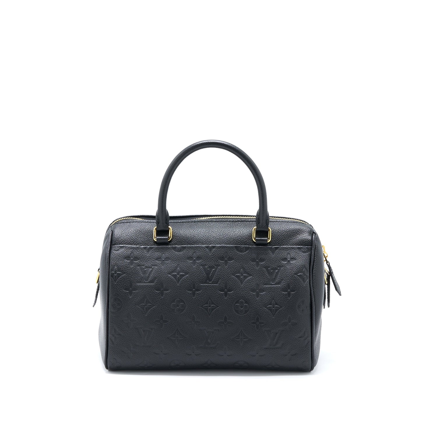 Louis Vuitton Speedy 25 Bandouliere Monogram Empreinte Black