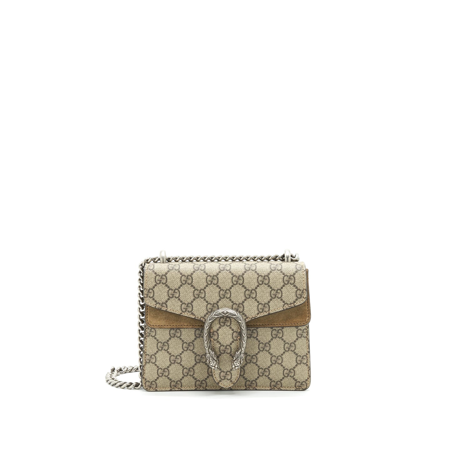 Gucci Dionysus Supreme Mini Purse Beige