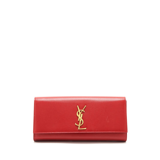 Saint Laurent/ Clutch Caviar Red