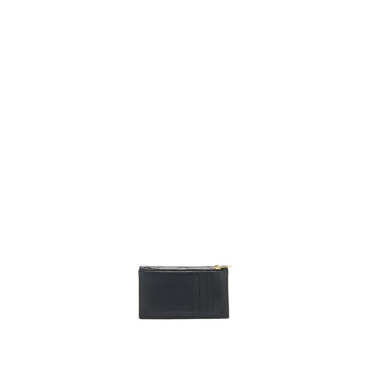 Saint Laurent / Zipped Cardholder in Black