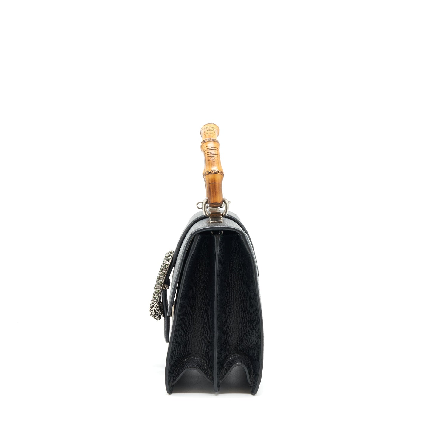 Gucci Bamboo 1947 Dionysus top handle Purse Black