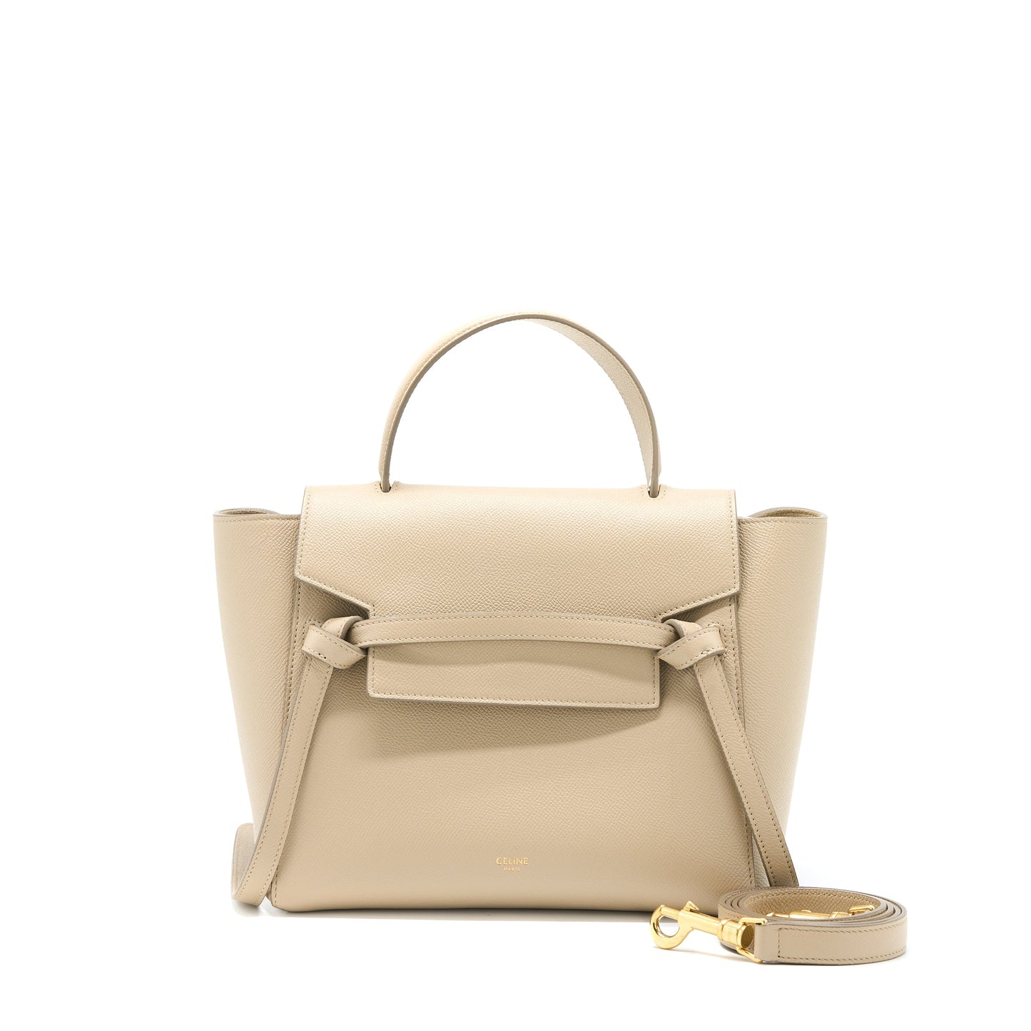 Celine Micro Belt Purse Light Beige