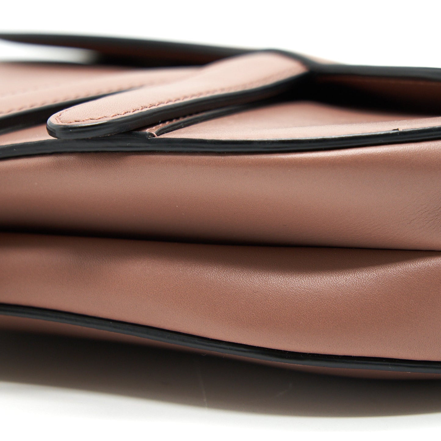 Dior Small Saddle Bag Rose Taupe GHW