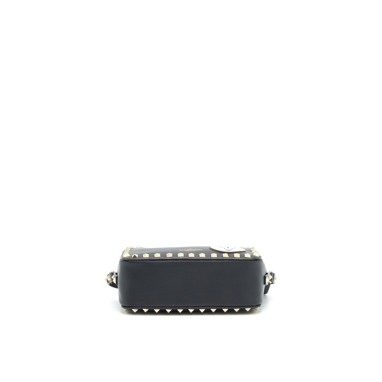 Valentino Rockstud Crossbody Camera Purse Black
