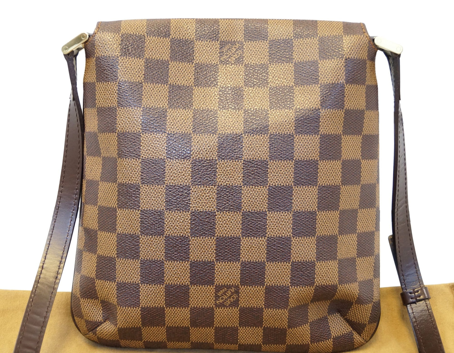 LOUIS VUITTON Musette Salsa Damier Ebene  Crossbody Bag