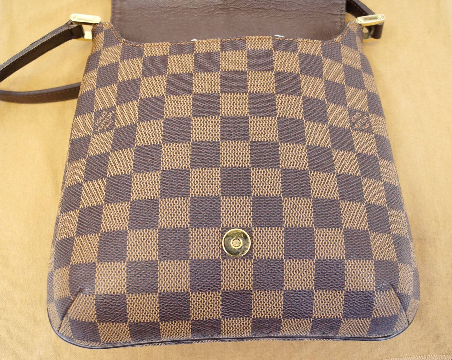 LOUIS VUITTON Musette Salsa Damier Ebene  Crossbody Bag