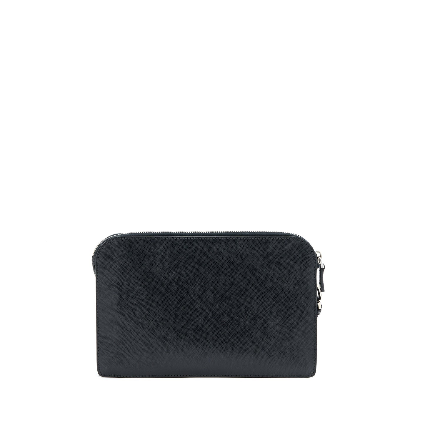 Prada Menâs Clutch Soffiano Black