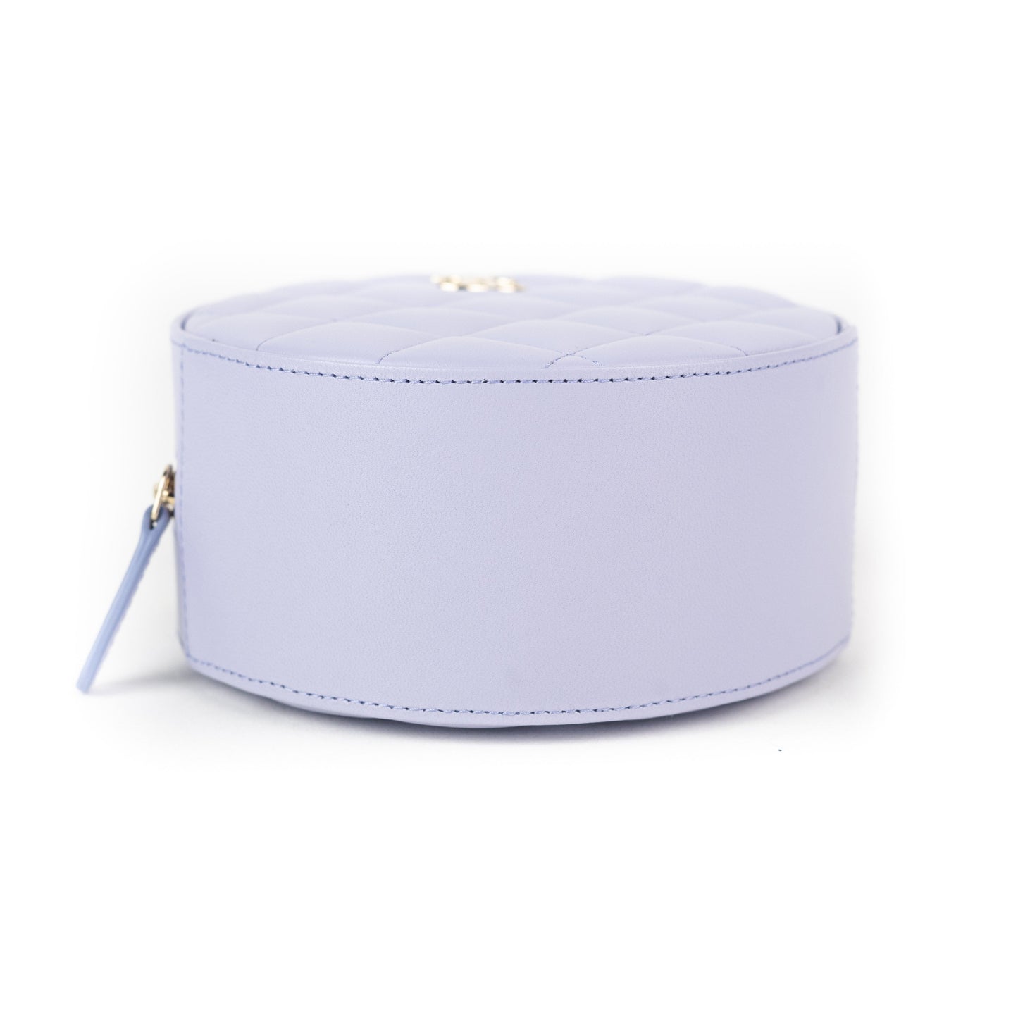 Chanel Mini Classic Clutch With Chain Lavender