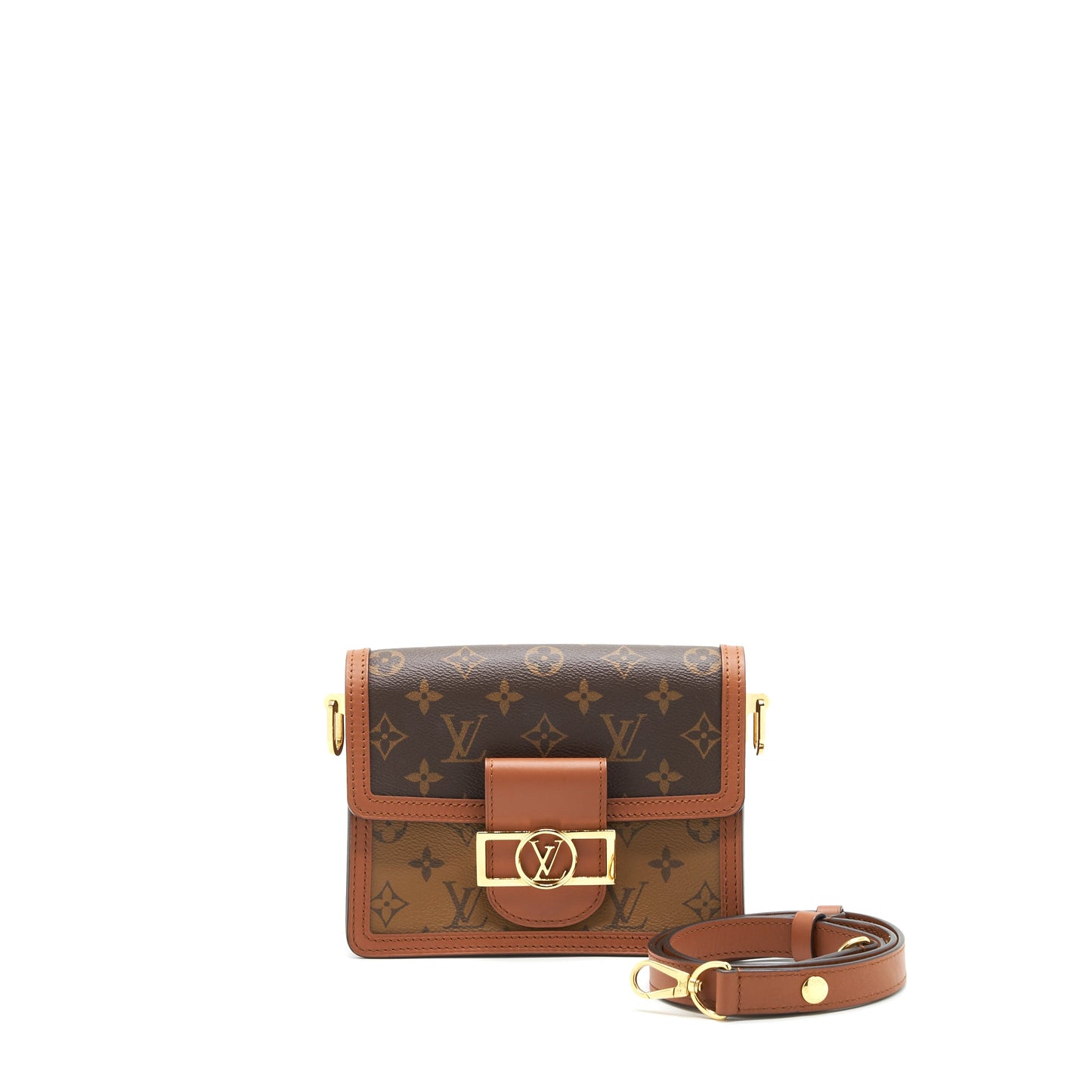 Louis Vuitton Mini Dauphine Purse in Monogram Canvas