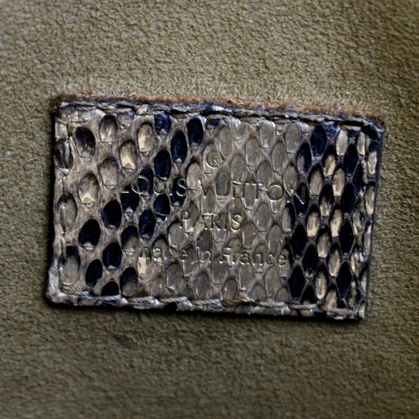 LOUIS VUITTON Victoire Monogram Canvas Crossbody Bag Brown