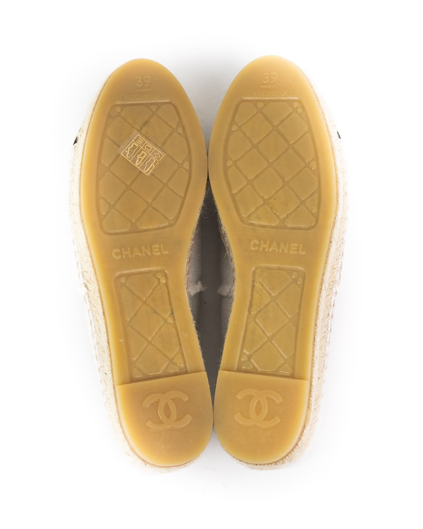 Chanel Linen Canvas Espadrilles